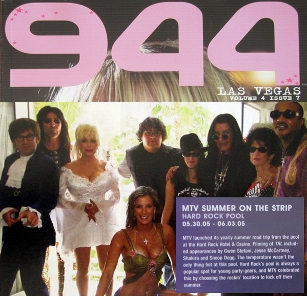 944 Magazine from MTV's TRL live at the Hard Rock