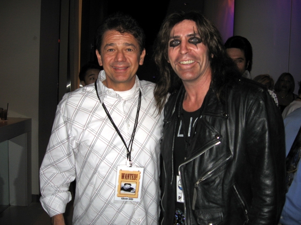 with actor Adrian Zmed